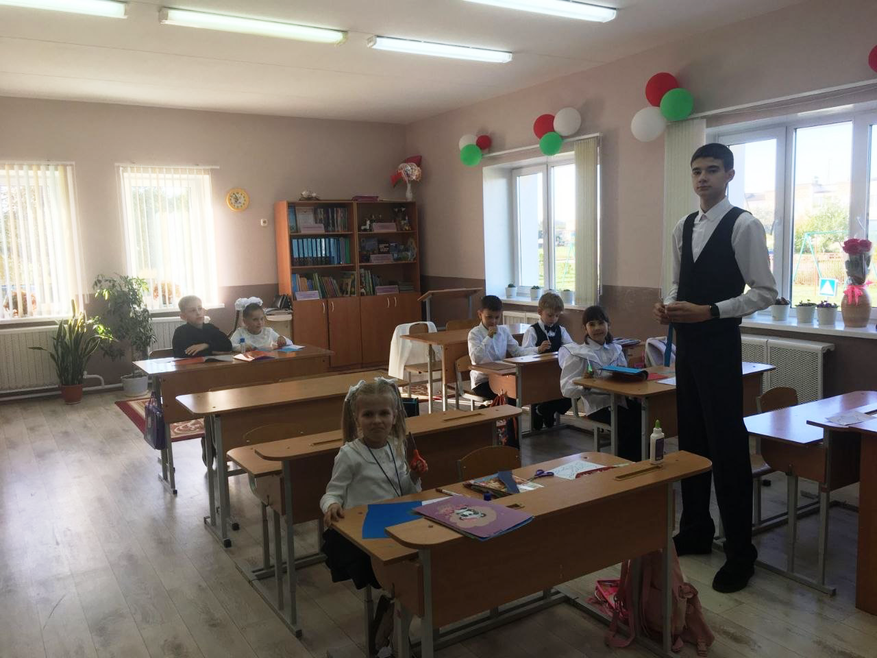 День, когда школа оказалась в надежных руках!